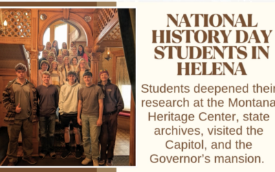 NHD Students in Helena