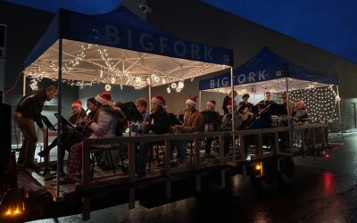Jazz Band Performs at Parade of Lights